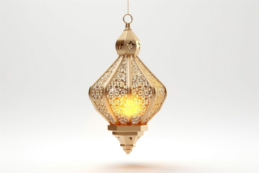 Isalamic hanging lantern chandelier lamp architecture. AI generated Image by rawpixel.