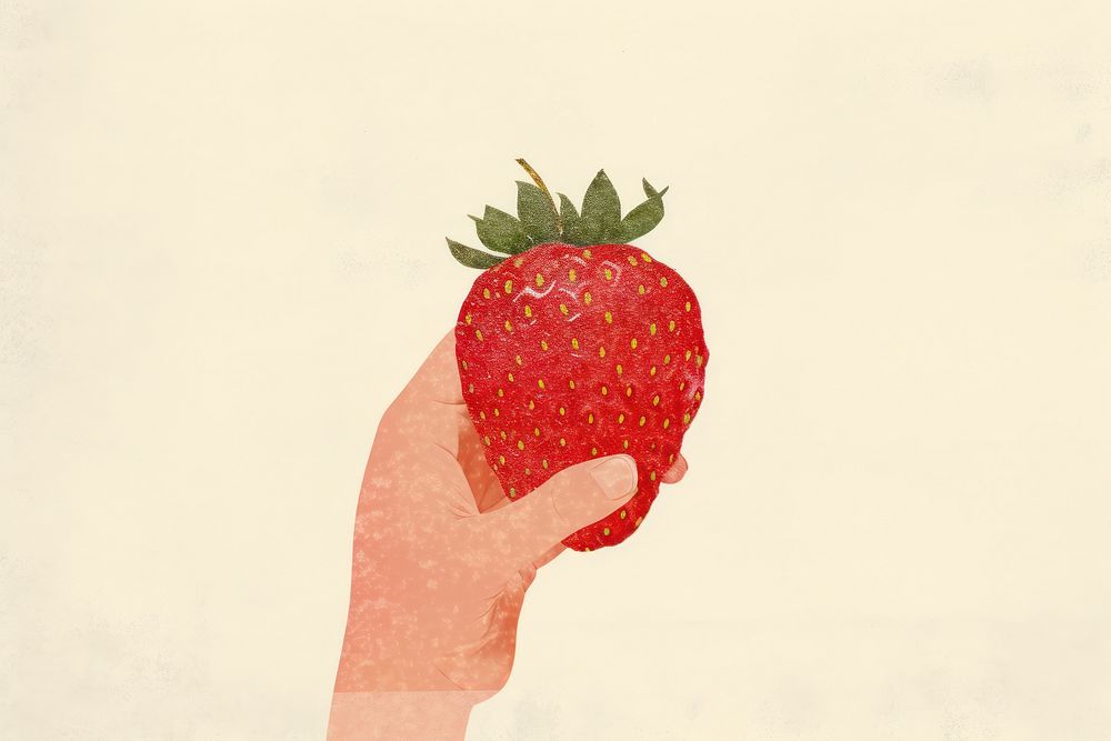 Berry strawberry fruit adult. AI generated Image by rawpixel.