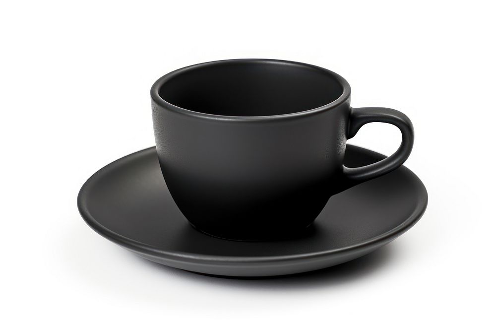 Cup cup saucer coffee. AI generated Image by rawpixel.