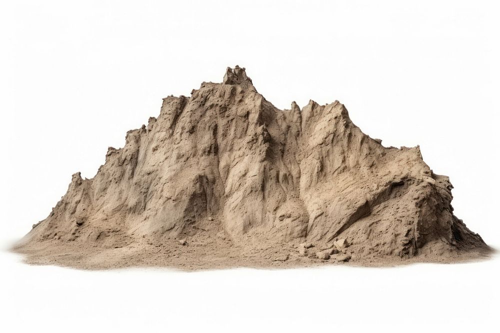 Dry mountain outdoors nature sand. AI generated Image by rawpixel.