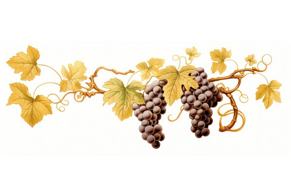 Grapes vine plant leaf. AI generated Image by rawpixel.
