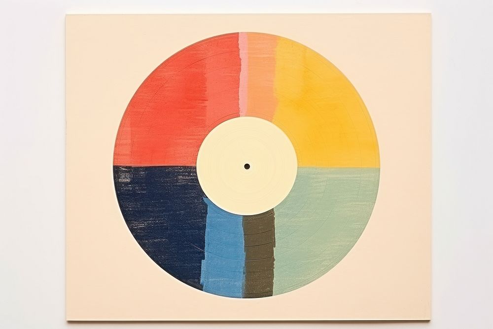 Vinyl painting art creativity. AI generated Image by rawpixel.