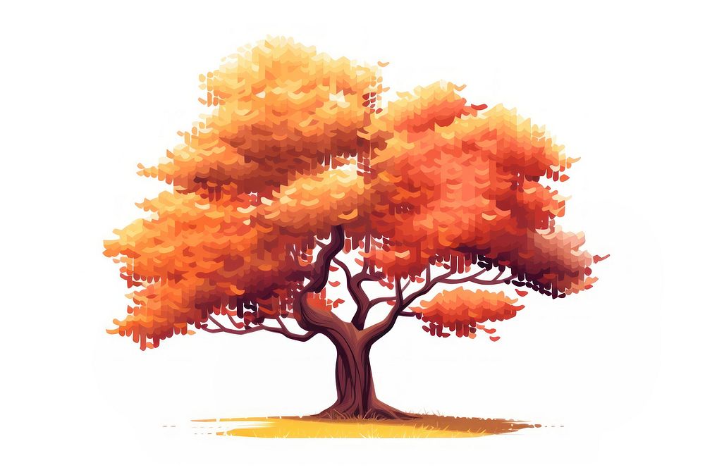 Autumn tree outdoors autumn plant. AI generated Image by rawpixel.
