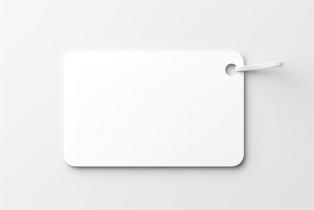 Blank hard paper white white background rectangle. AI generated Image by rawpixel.