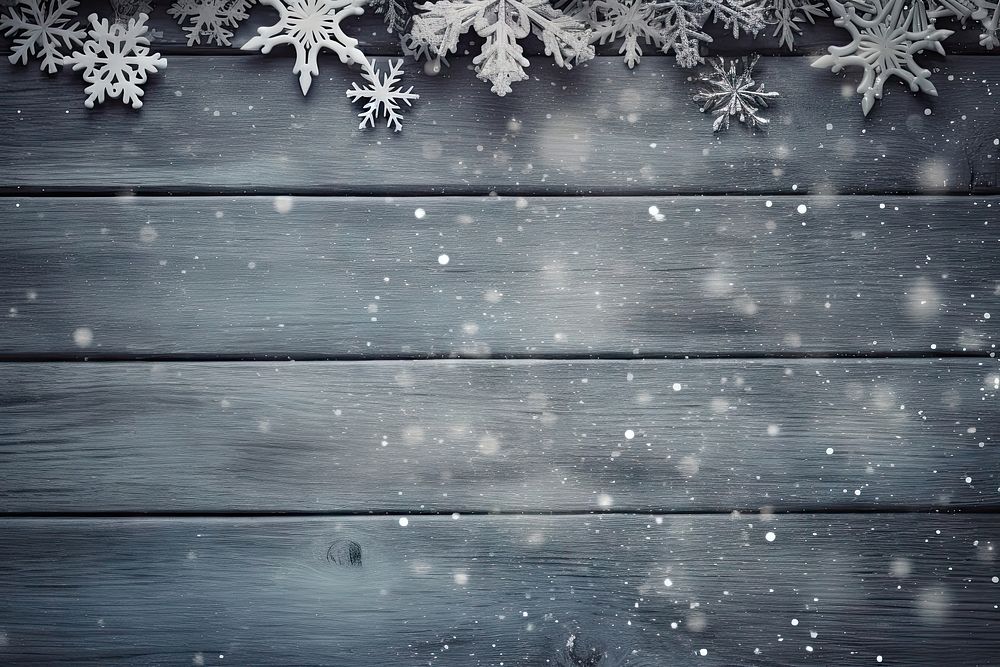 Christmas winter backgrounds snowflake. AI generated Image by rawpixel.