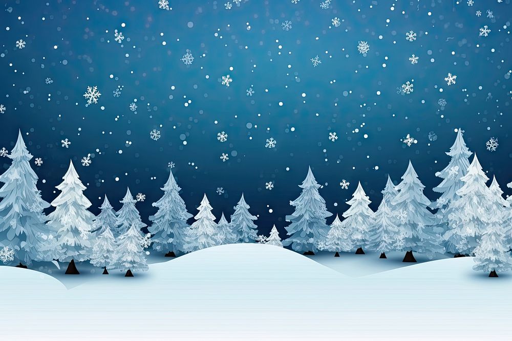 Christmas winter backgrounds outdoors. AI generated Image by rawpixel.