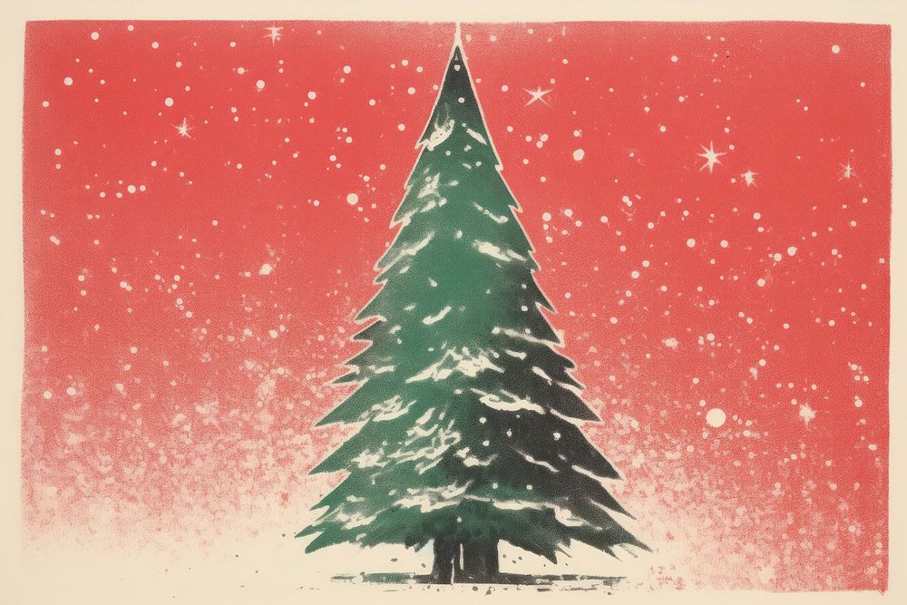 Crhirmas tree christmas plant pine. AI generated Image by rawpixel.
