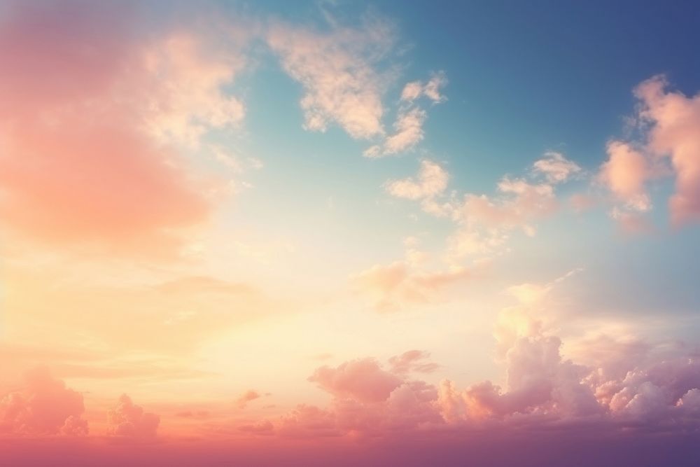 Sunset sky cloud backgrounds outdoors. AI generated Image by rawpixel.