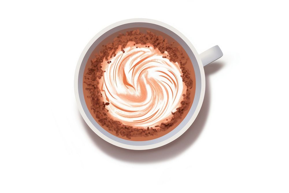 Hot chocolate. AI generated Image by rawpixel.