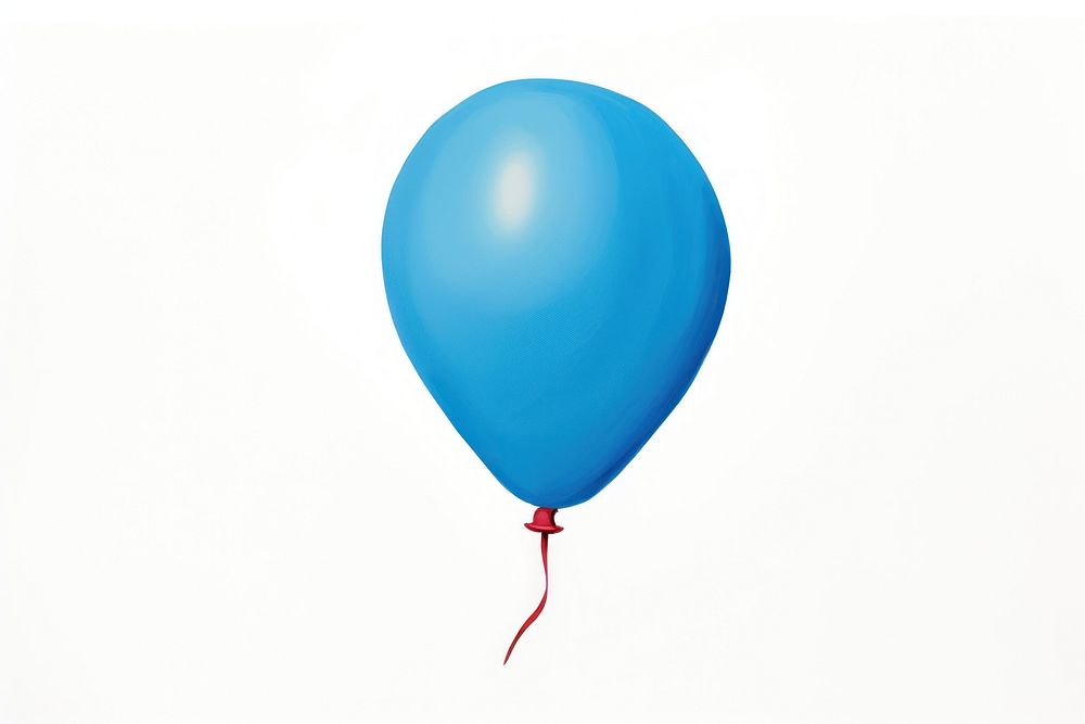 Blue balloon. AI generated Image by rawpixel.