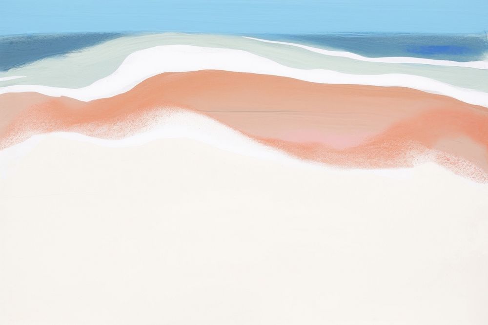 Beach backgrounds tranquility creativity. AI generated Image by rawpixel.