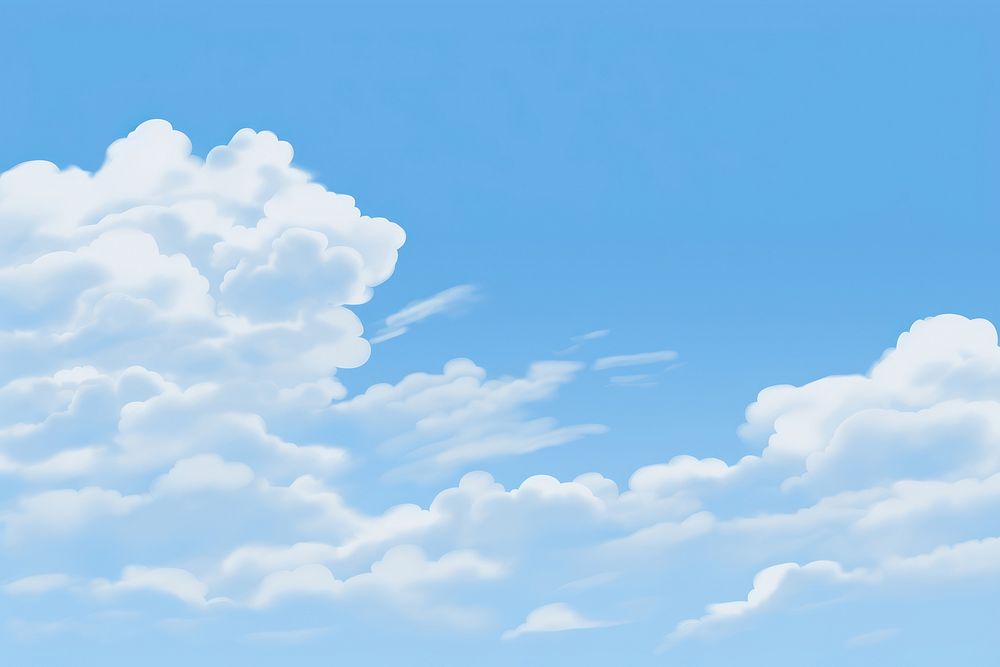 Blue sky background. AI generated Image by rawpixel.