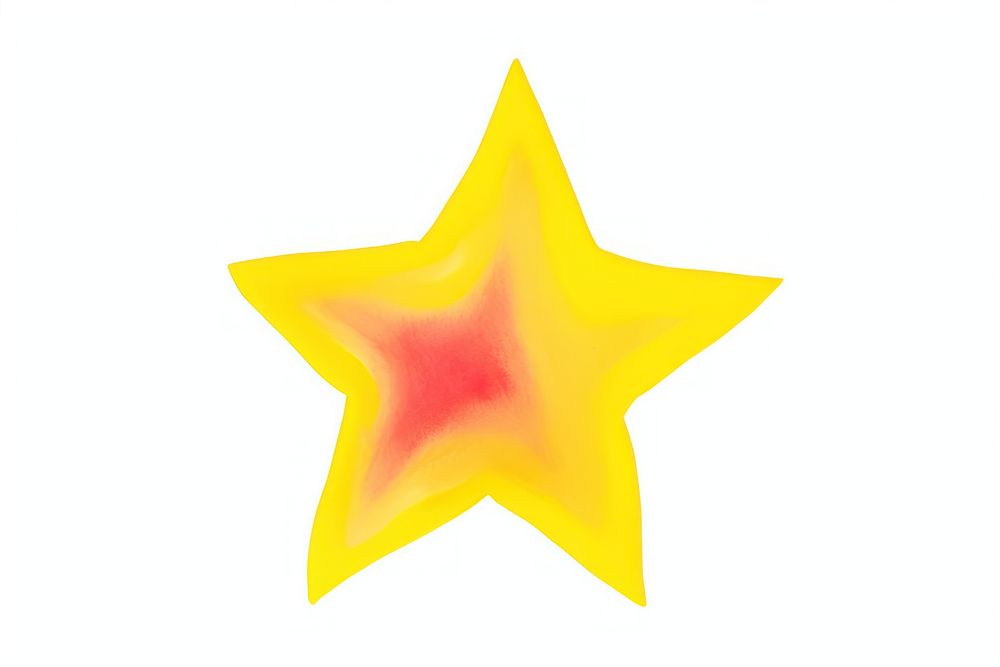 Star symbol white background creativity. AI generated Image by rawpixel.