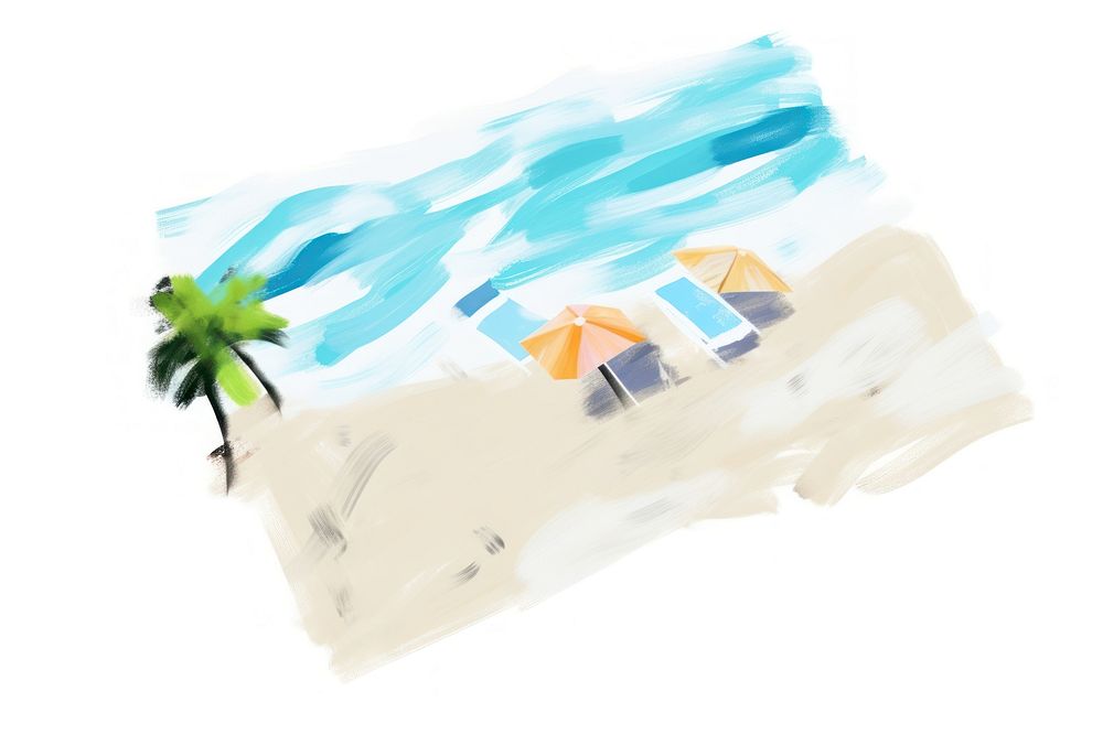 Vacation outdoors summer beach. AI generated Image by rawpixel.