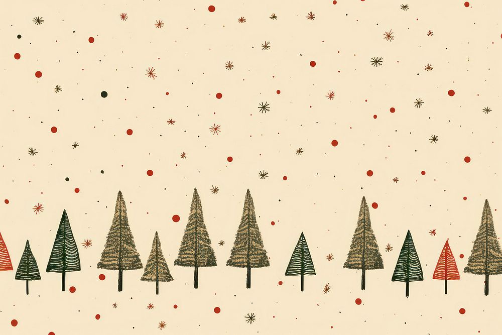 Christmas tree christmas backgrounds pattern. | Free Photo Illustration ...