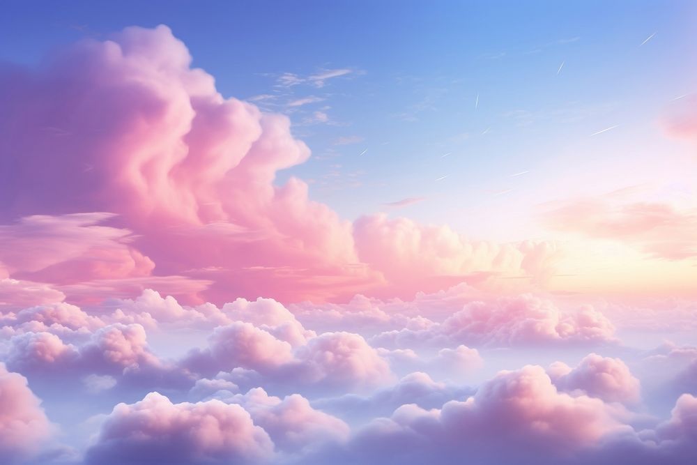 Sunset sky cloud backgrounds outdoors. | Free Photo - rawpixel
