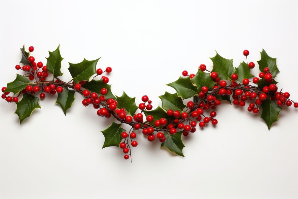 Christmas garland christmas flower plant. AI generated Image by rawpixel.