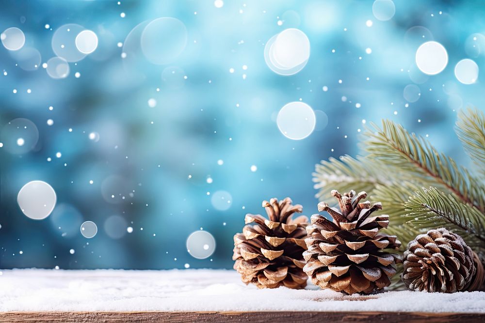 Christmas snow outdoors nature. AI generated Image by rawpixel.