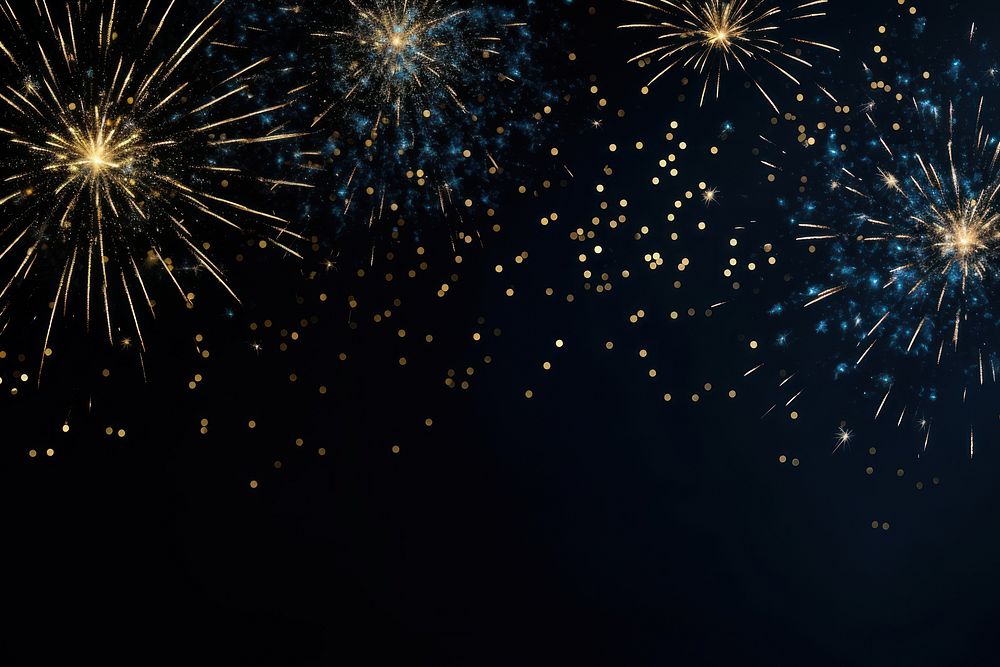 New year fireworks backgrounds outdoors. AI generated Image by rawpixel.