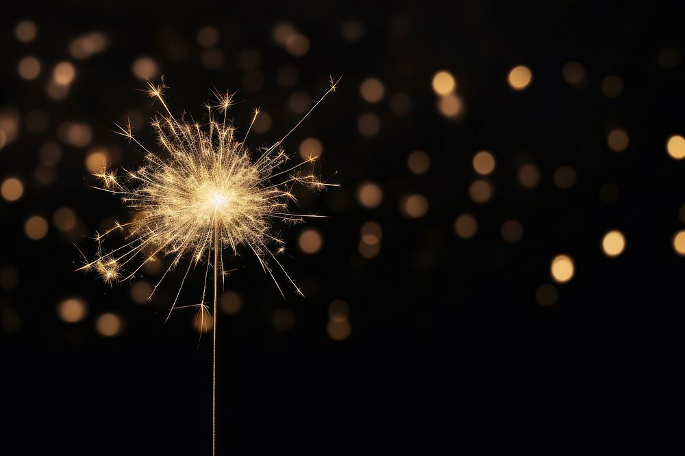 New year fireworks outdoors illuminated. AI generated Image by rawpixel.