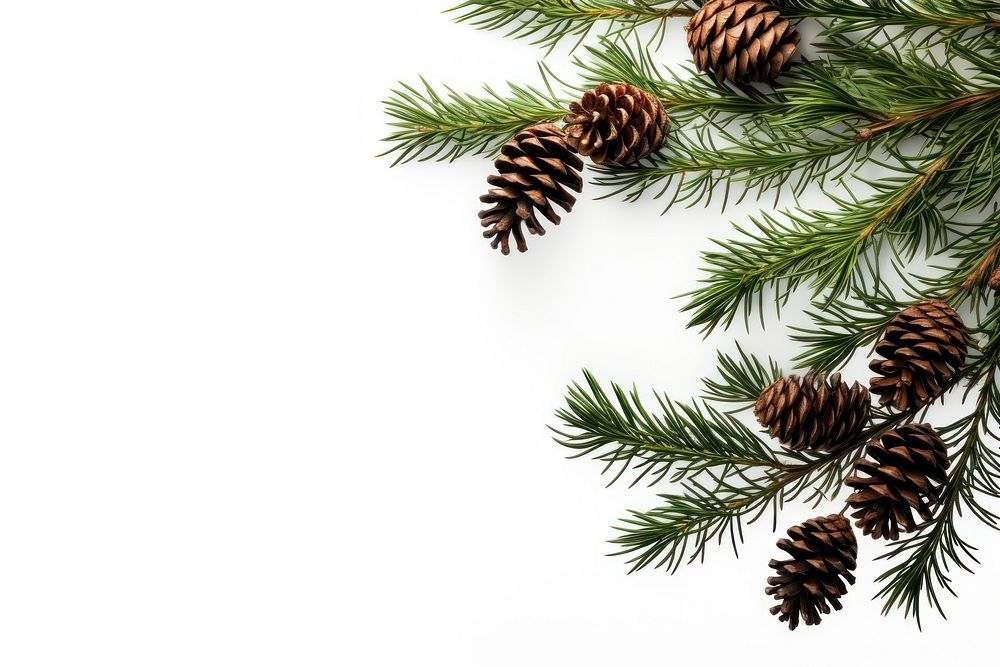 Tree pine fir branch. AI generated Image by rawpixel.