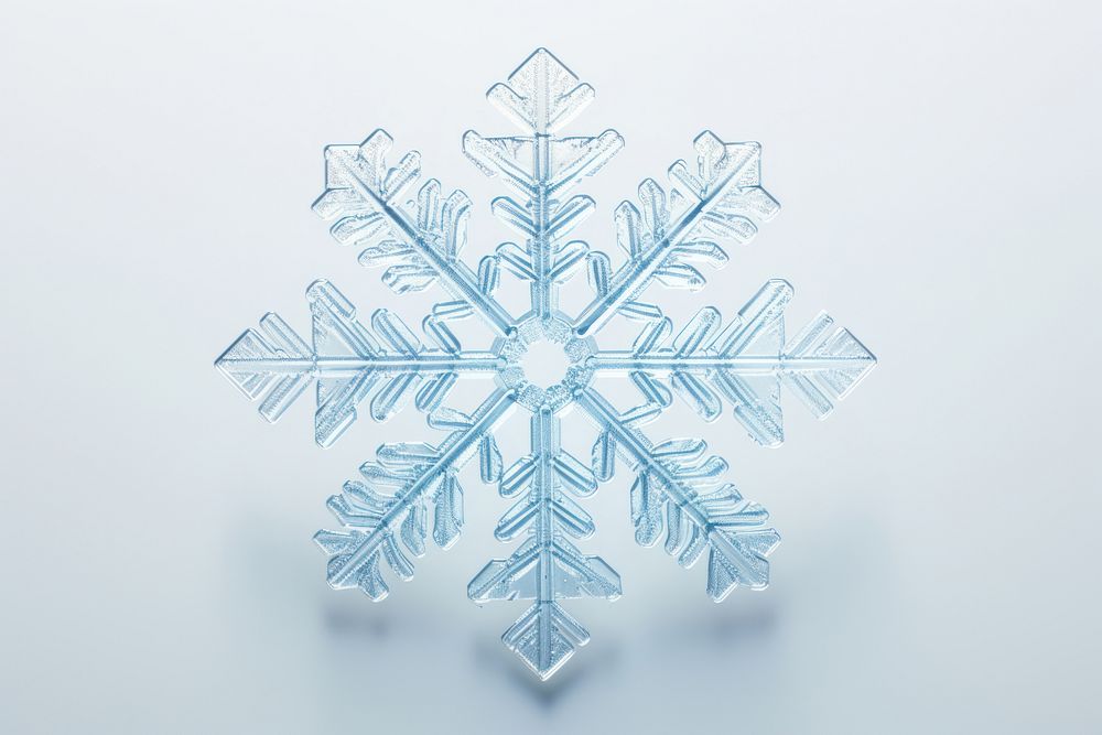 Snowflake white celebration creativity. AI generated Image by rawpixel.