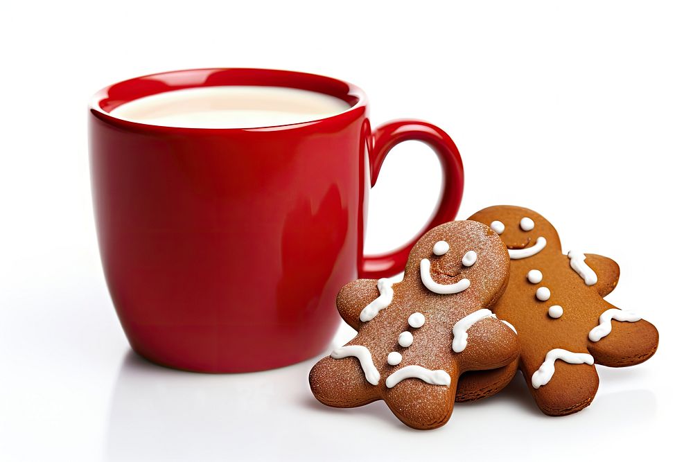 Gingerbread cup christmas cookie. AI generated Image by rawpixel.
