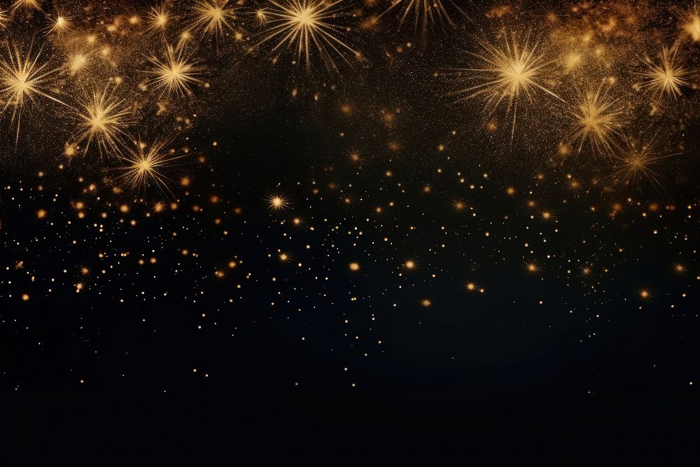 Golden fireworks night backgrounds outdoors. AI generated Image by rawpixel.