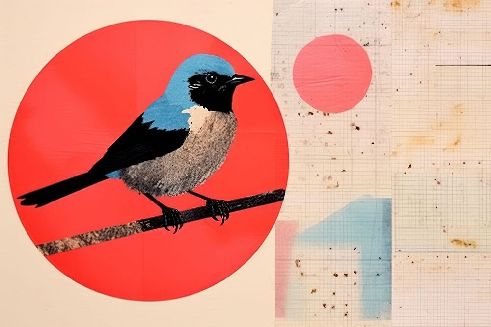 Bird animal art creativity. AI generated Image by rawpixel.