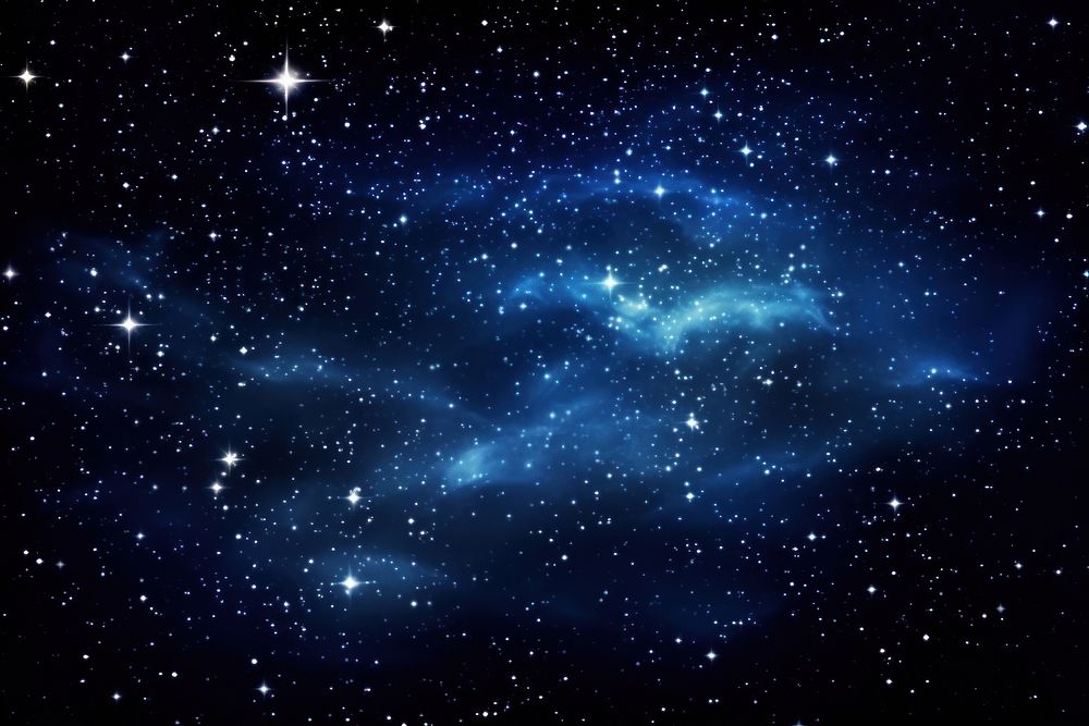 Starry night sky backgrounds astronomy universe. AI generated Image by rawpixel.