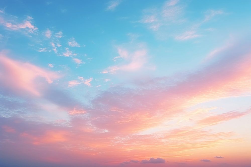 Sunset sky backgrounds outdoors horizon. AI generated Image by rawpixel.