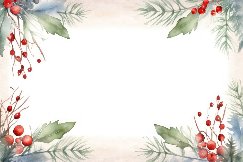 Christmas branches frame backgrounds pattern | Premium Photo ...