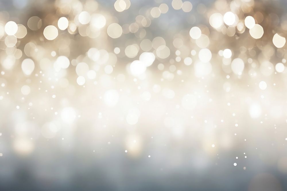 White bokeh lights backgrounds outdoors nature. AI generated Image by rawpixel.