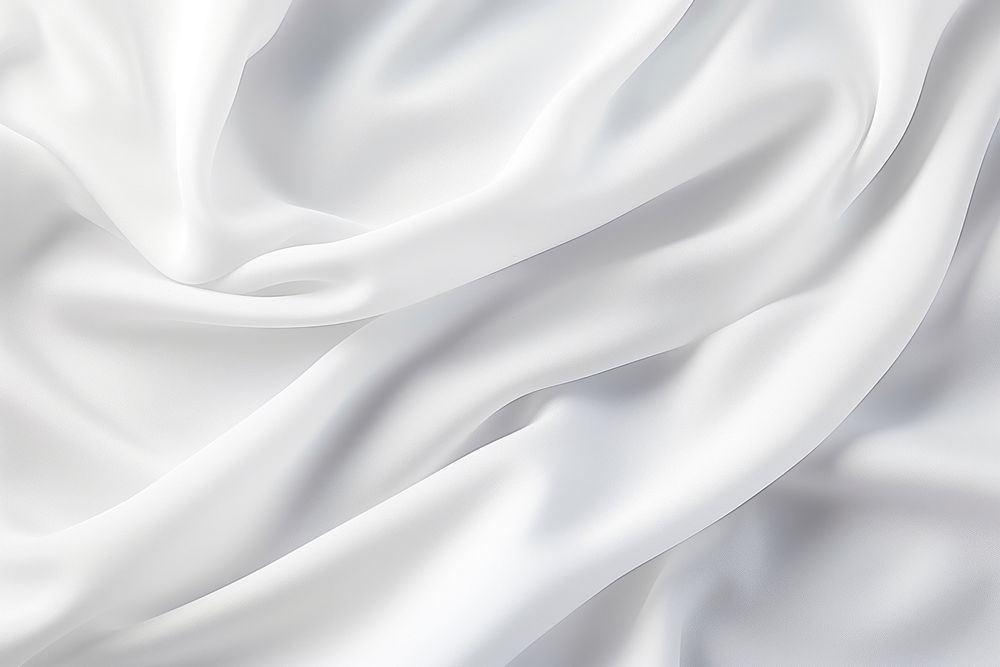 White fabric white backgrounds silk. AI generated Image by rawpixel.