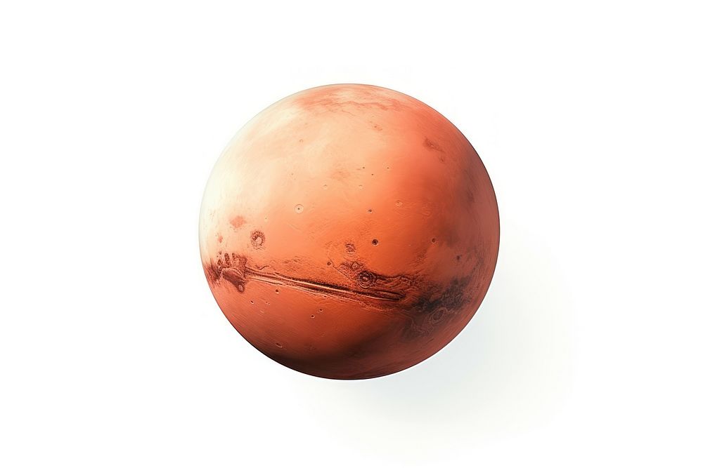Mars astronomy sphere planet. AI generated Image by rawpixel.