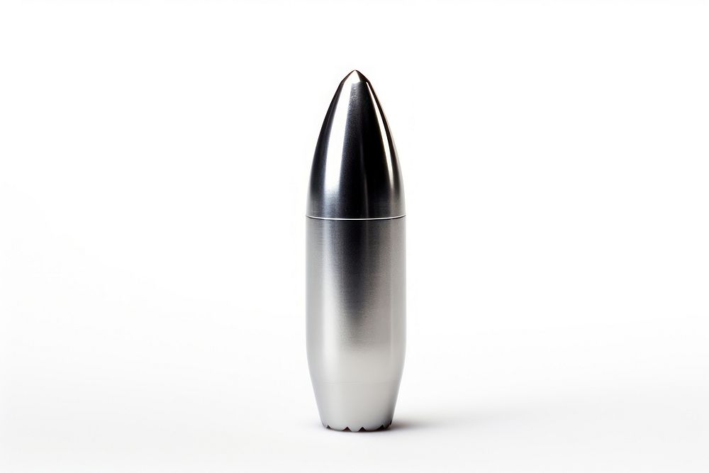 Silver bullet ammunition weapon silver. 