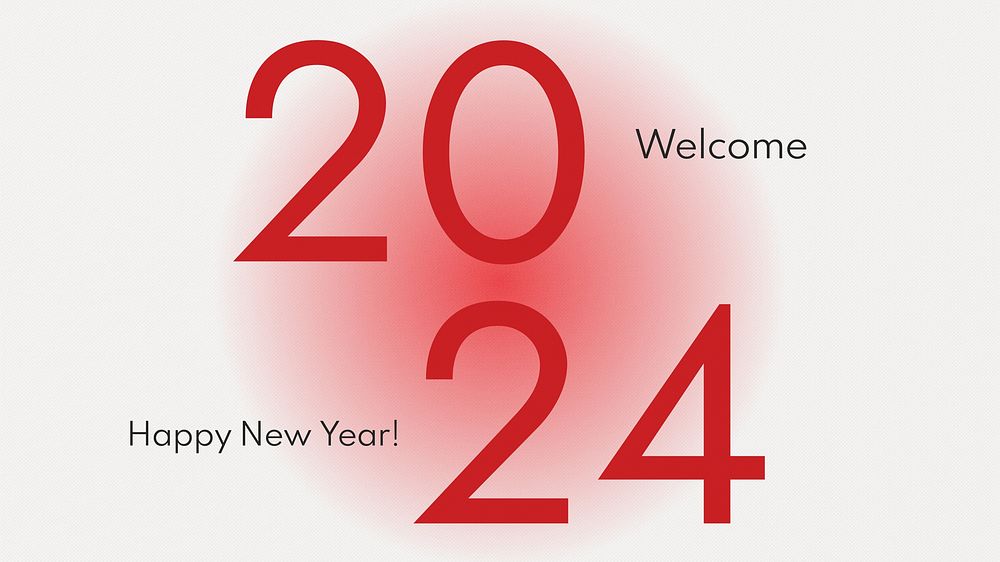 New year  blog banner template
