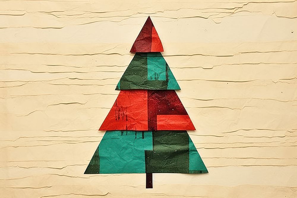 Christmas tree art celebration creativity.  Premium Photo Illustration - rawpixel