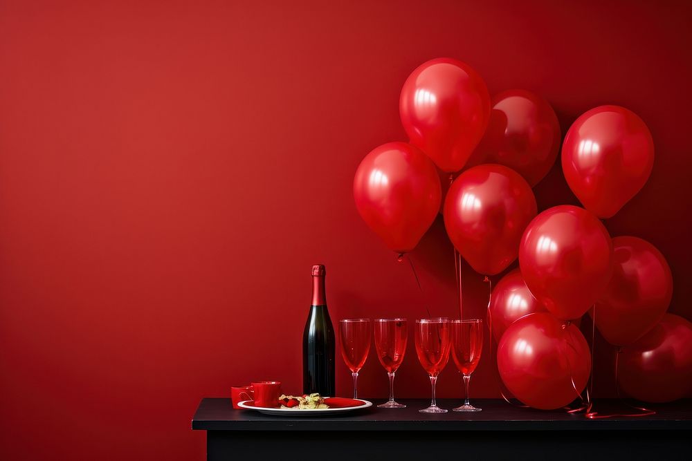 New year party balloon celebration anniversary. AI generated Image by rawpixel.