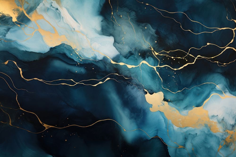 Painting nature water backgrounds. AI generated Image by rawpixel.