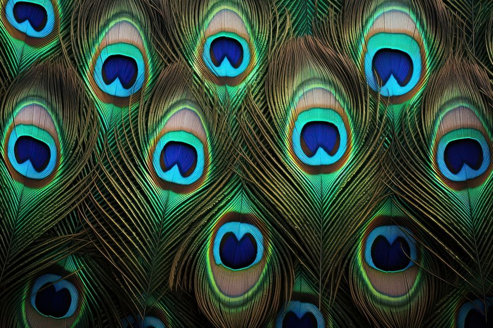 Peacock feather animal backgrounds bird