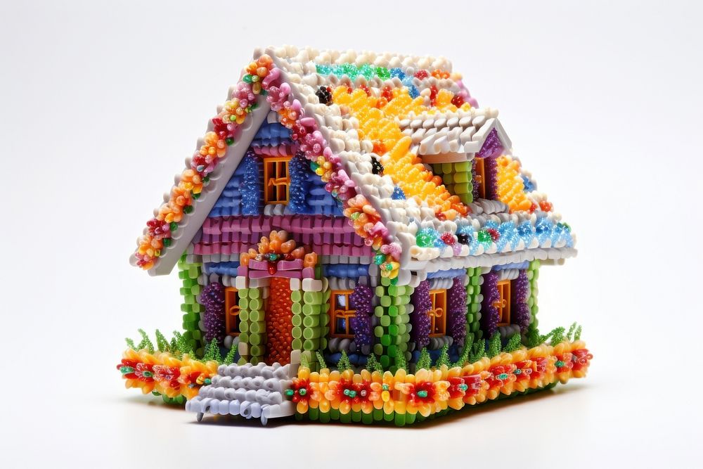 House gingerbread dessert food. AI generated Image by rawpixel.