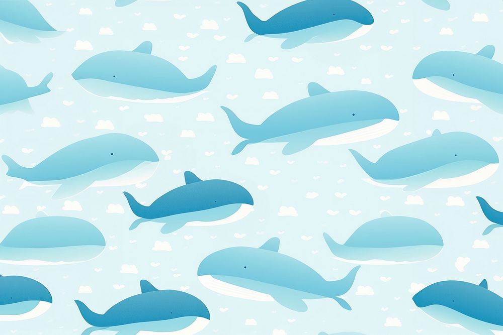Whale backgrounds outdoors dolphin. AI generated Image by rawpixel.