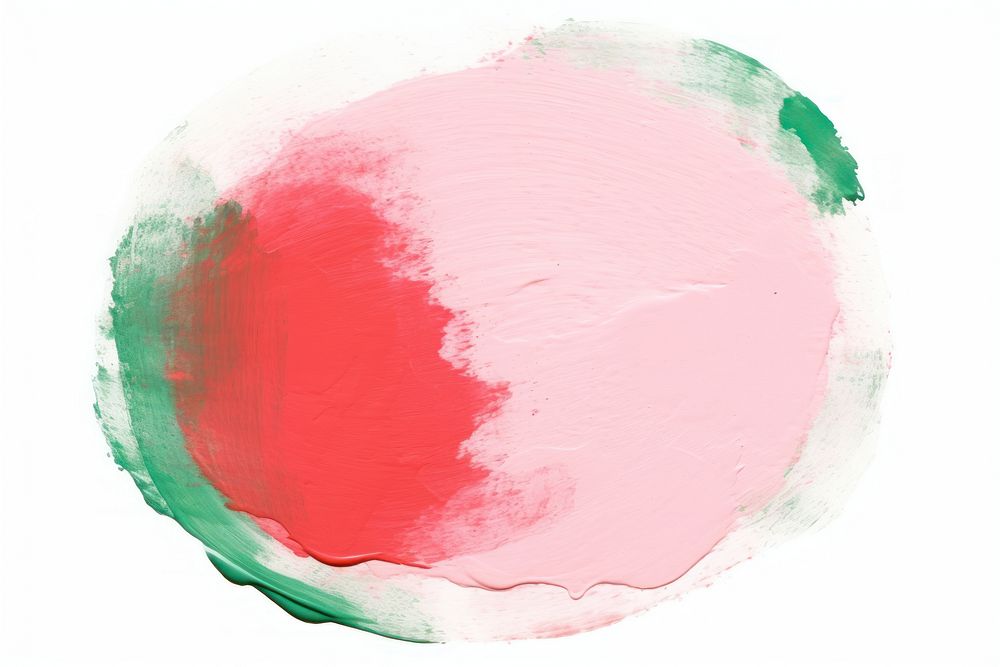 Circle red pink green backgrounds shape paint. AI generated Image by rawpixel.