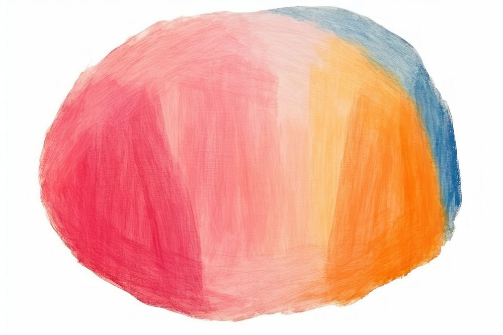 Carot backgrounds painting sphere. AI generated Image by rawpixel.