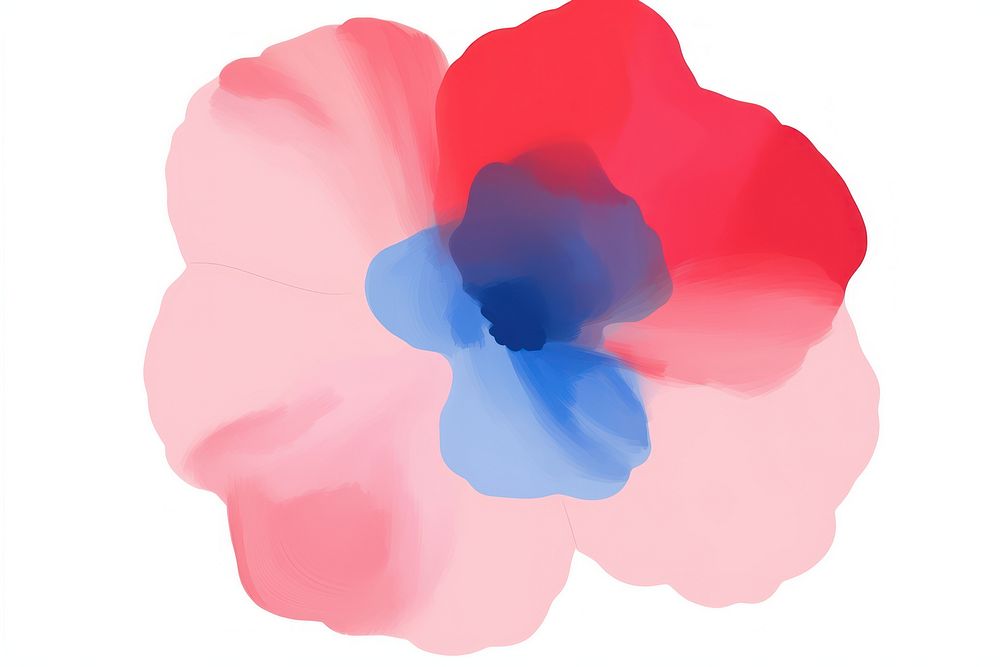 Cute flower abstract petal plant. AI generated Image by rawpixel.