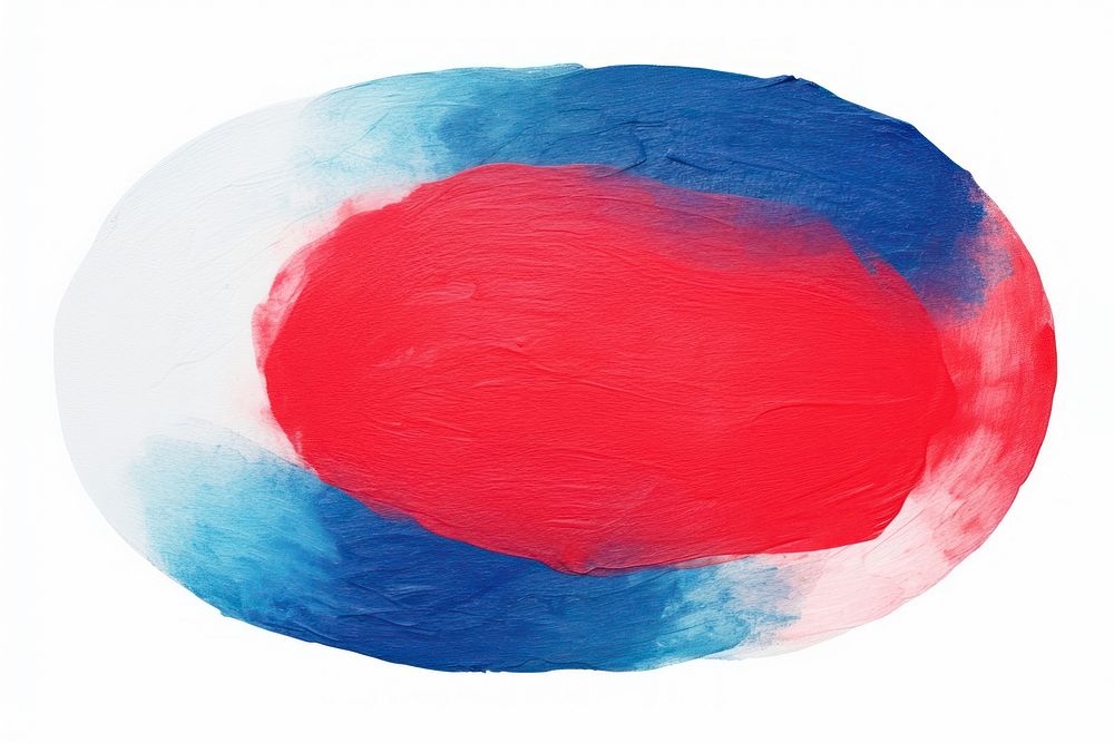 Painting shape red white background. AI generated Image by rawpixel.