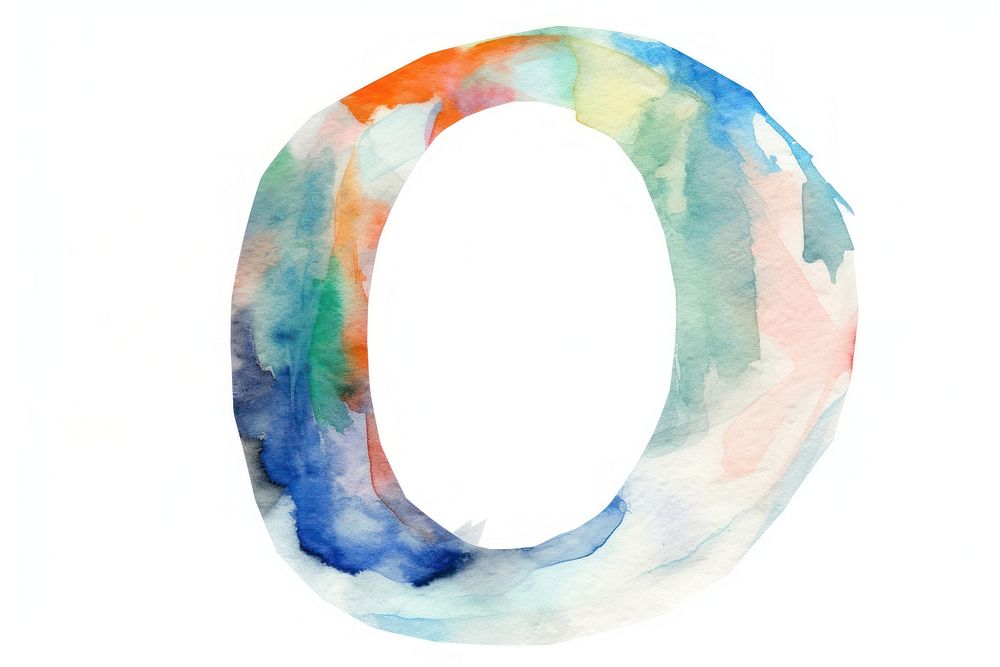 Number 0 paint white background accessories. AI generated Image by rawpixel.
