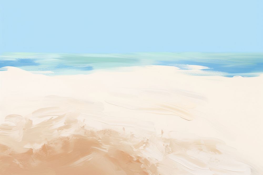 Beach backgrounds outdoors nature. AI generated Image by rawpixel.