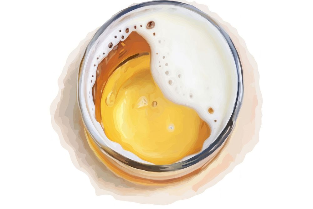Beer glass food egg. AI generated Image by rawpixel.